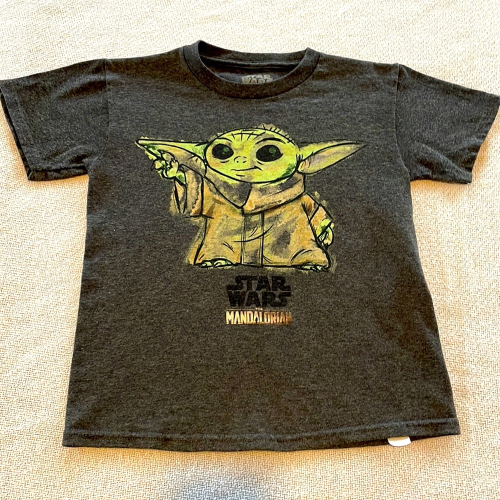 Star Wars The Mandalorian Tee- youth Sz Small